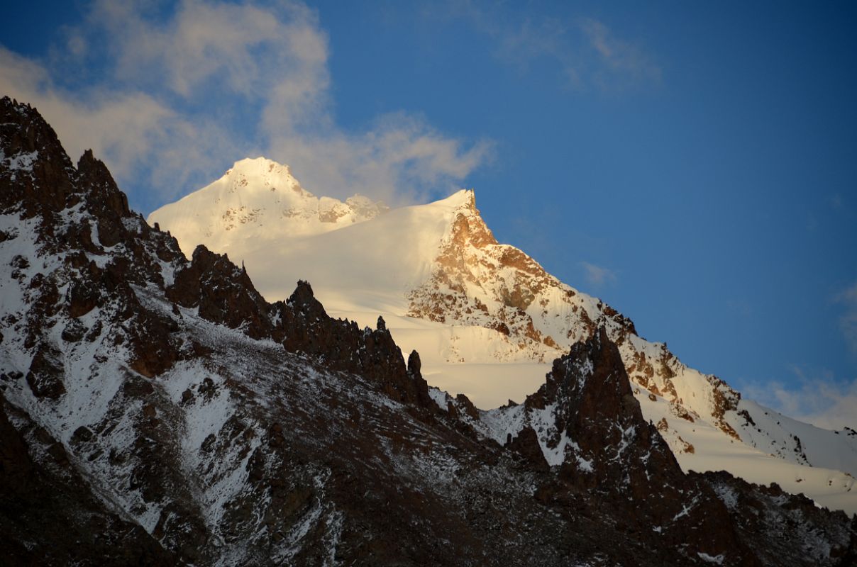 10 Tilman Peak Close Up Just Before Sunset Close Up From K2 North Face Intermediate Base Camp